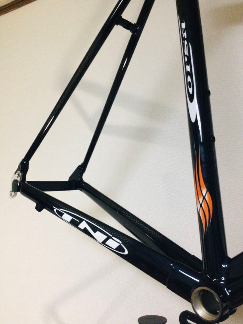 TNi アルミ&カーボン ロードバイクフレーム Corsa 未使用品 XL58❷