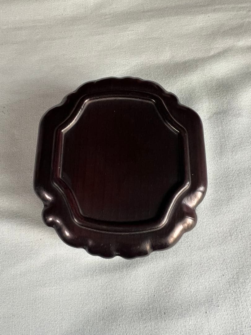 紫檀 唐木彫刻 中国古美術 香合