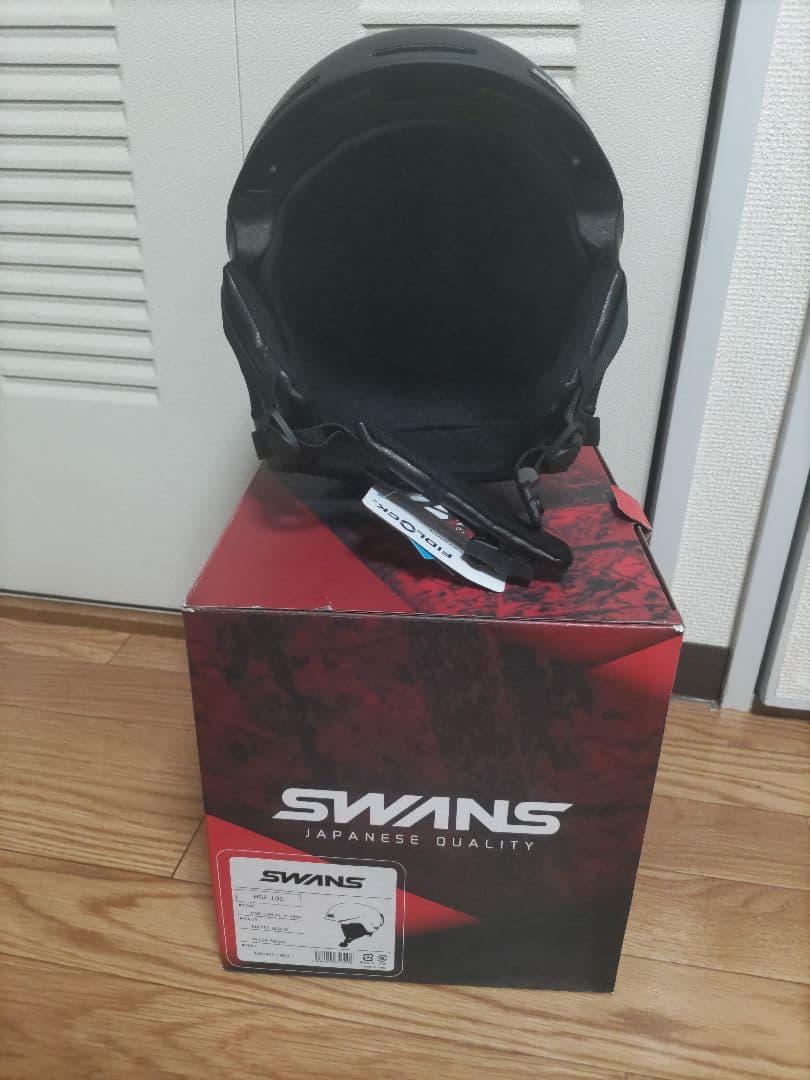 SWANS HSF-190 マットブラック ヘルメット M