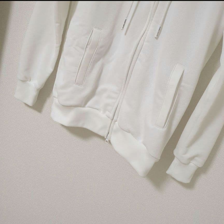 ★美品★PEARLY GATES　ハイスペックコンパクト裏毛フルジップフーディM