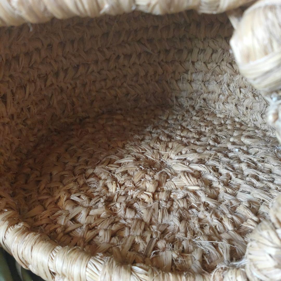 猫ちぐら　猫つぐら　大きめサイズ　奥会津（三島町）の手作り品