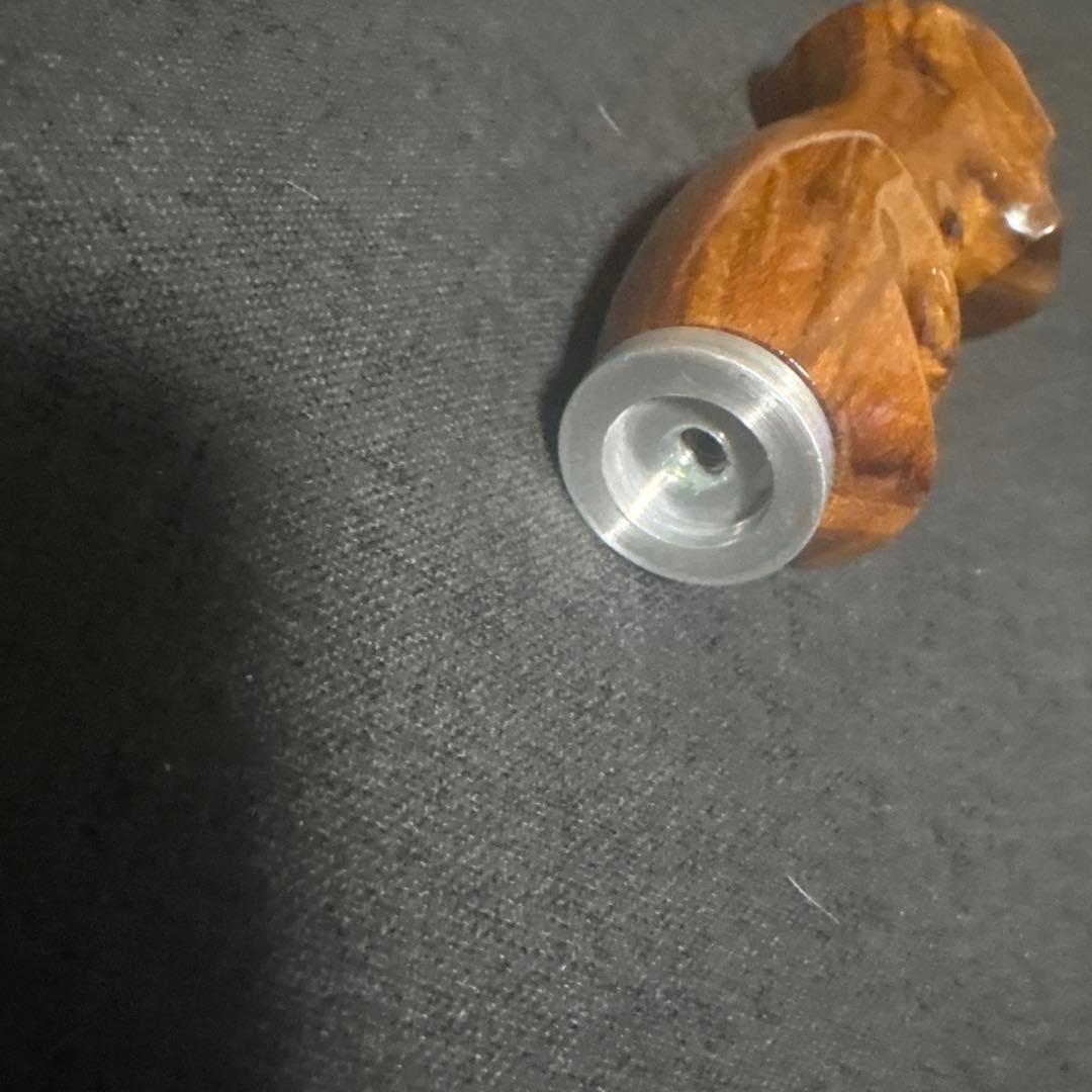 バリバリグリップ　スカル　チーク材　チェンジングシャフト入り　フロッグプロダクツ