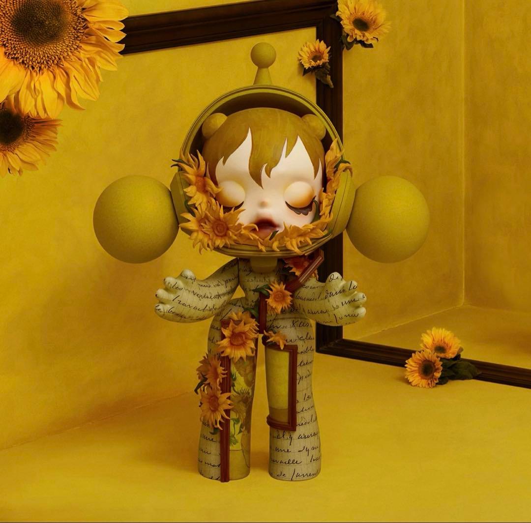 MEGA α SKULLPANDA 400% Van Gogh Museum