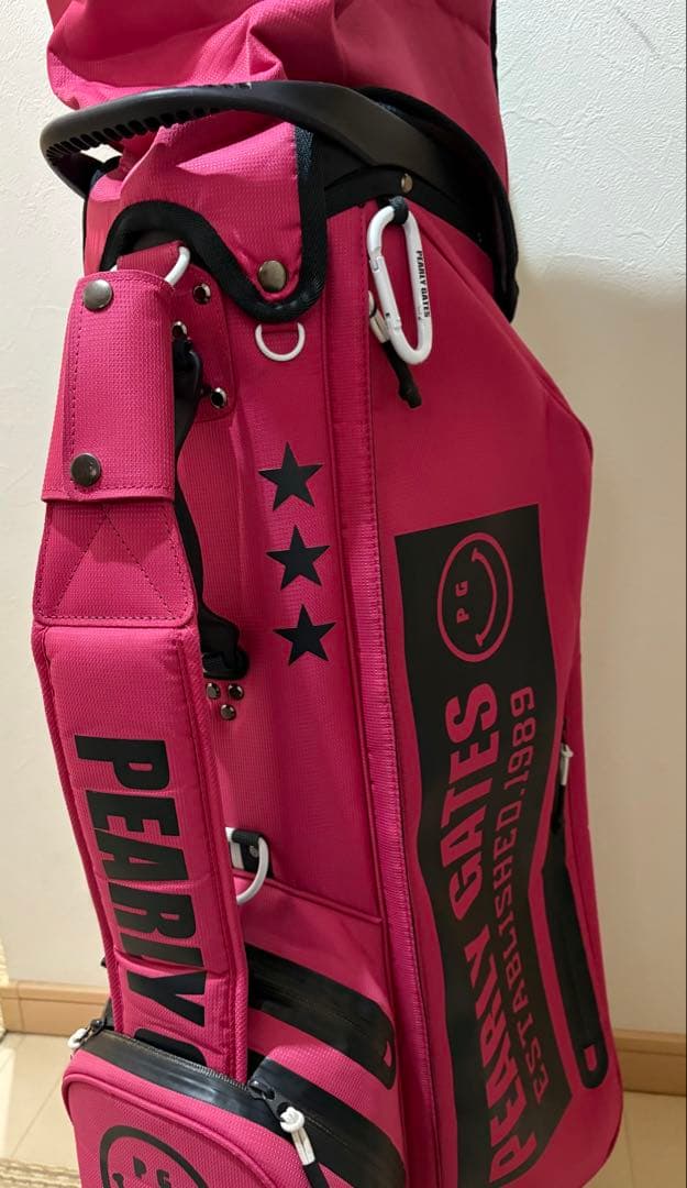 PEARLY GATES ピンク ゴルフバッグ