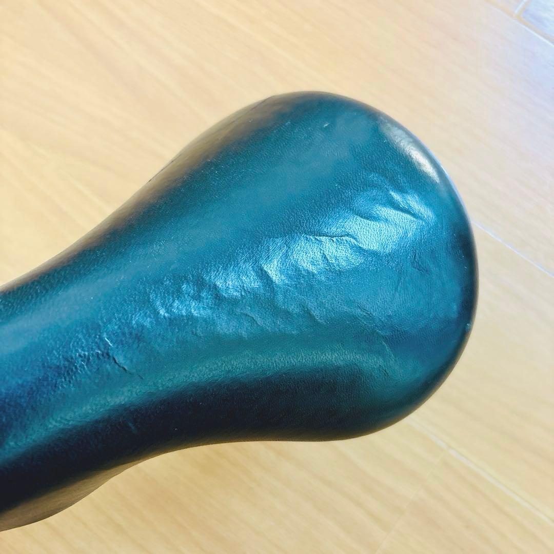 希少 アリアケジャガー２チャンピオン ピスト NJS刻印入りサドル 黒