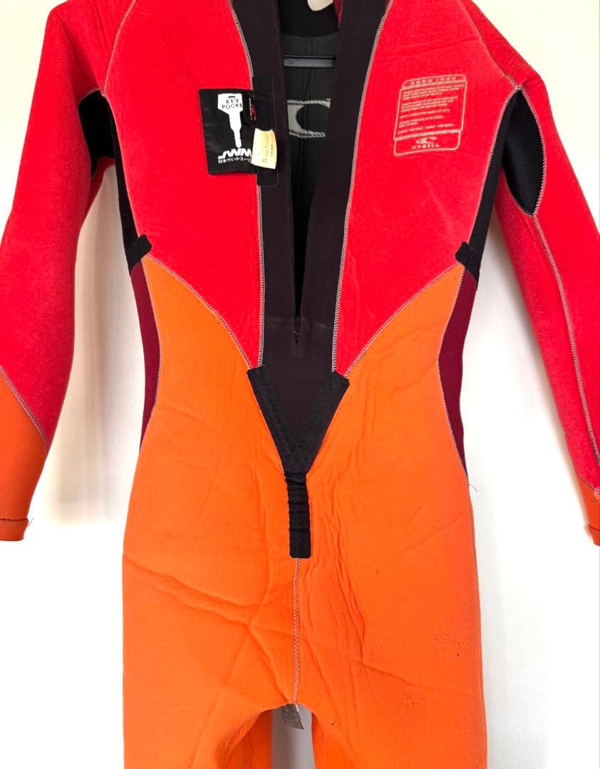 【美品】O'Neill ウェットスーツ 　『セミドライ』5/3mm日本製　裏起毛