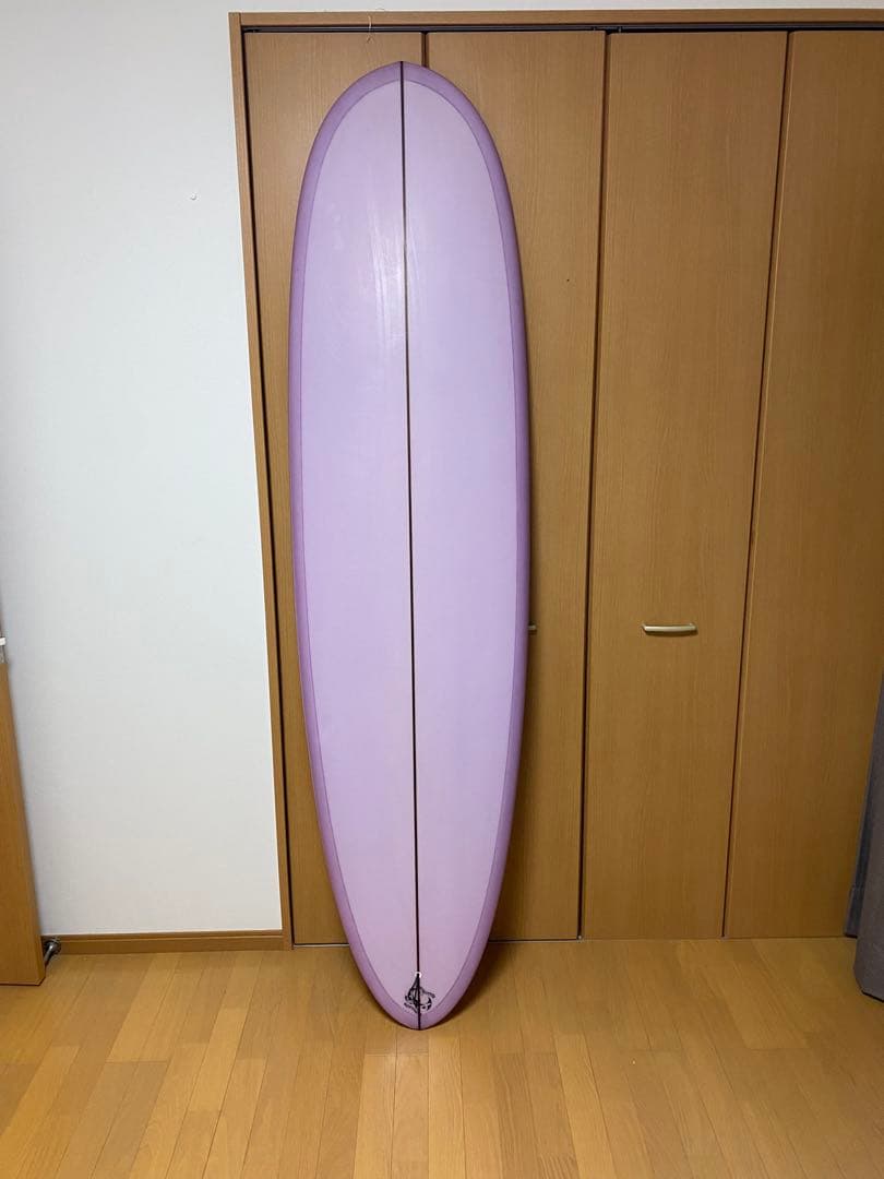 7.4 ミニロングボード　ミッドレングス　ダブルバブル　パスモデル　サーフボード