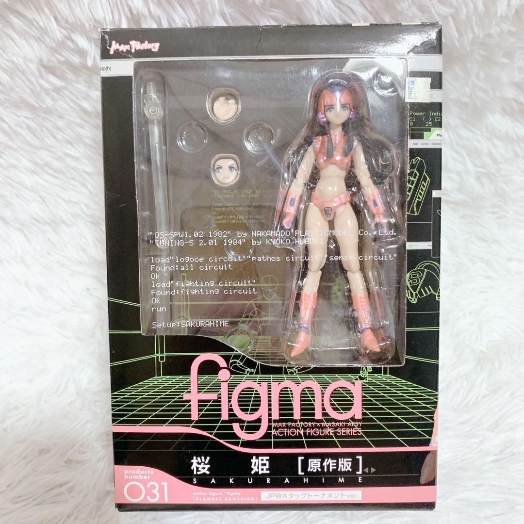 【未開封】figma 031 桜姫JPWAタッグトーナメントフィギュア