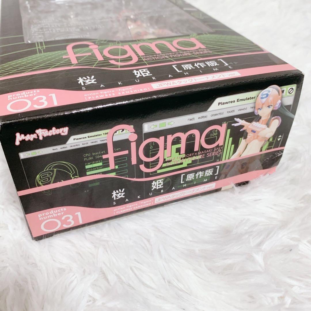 【未開封】figma 031 桜姫JPWAタッグトーナメントフィギュア
