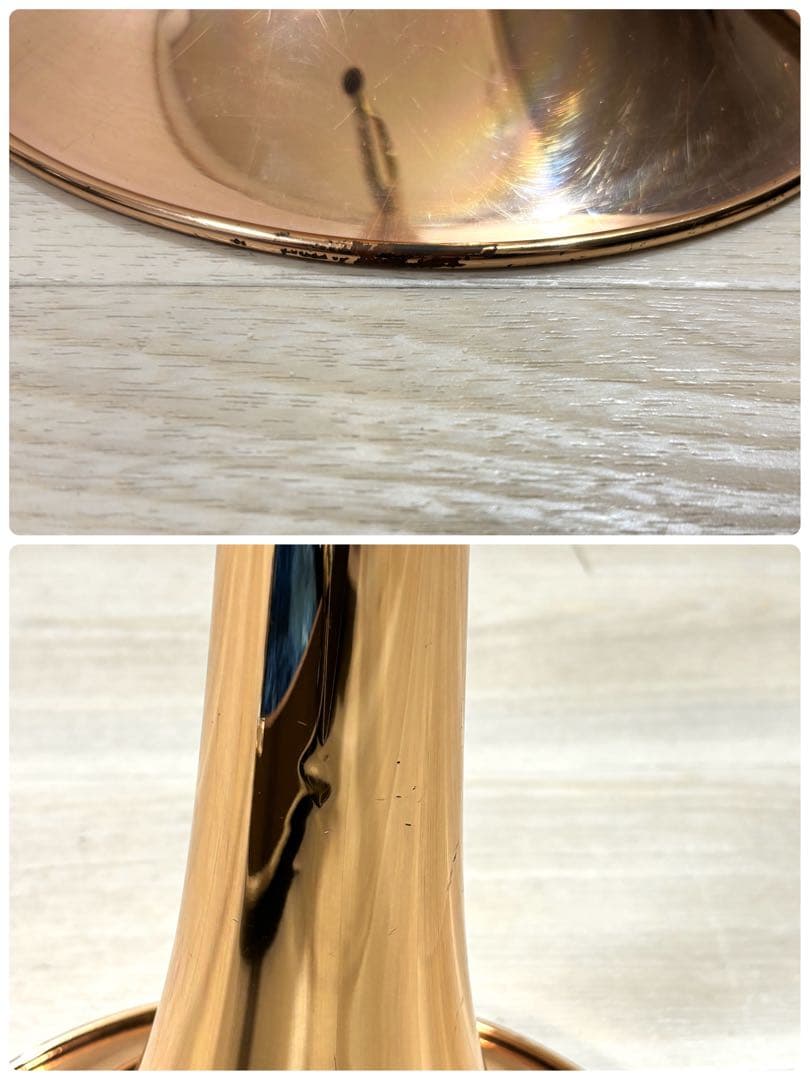 音出し確認済　YAMAHA ヤマハ テナートロンボーン YSL 353 赤ベル