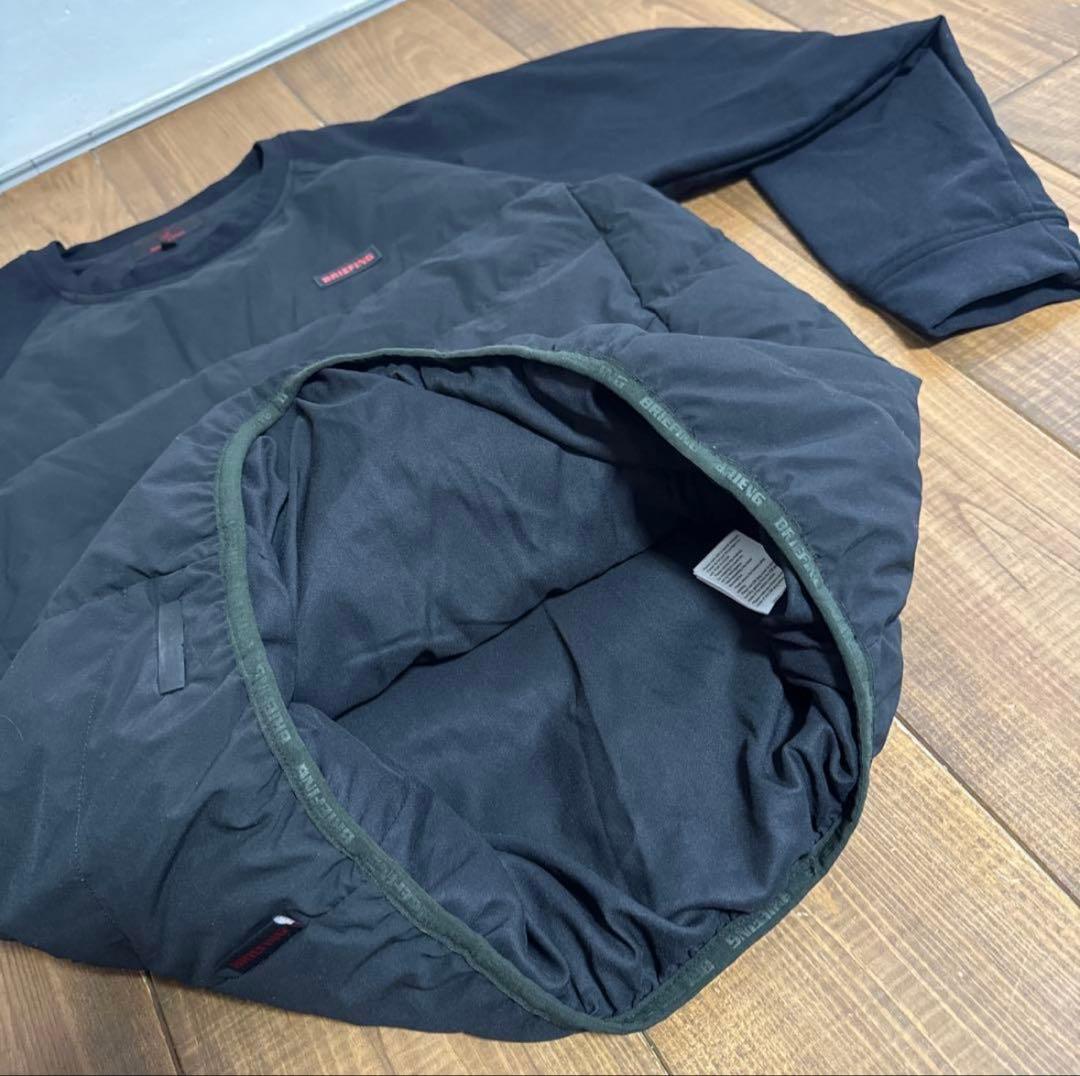 ブリーフィング　ゴルフ　BRIEFING TAION クルーネック　ダウン