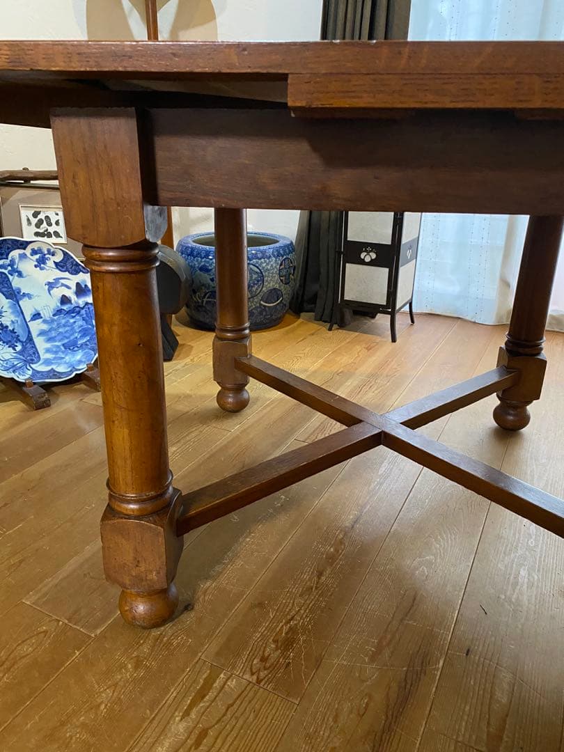 イギリスアンティーク　ドローリーフテーブル　最終価格