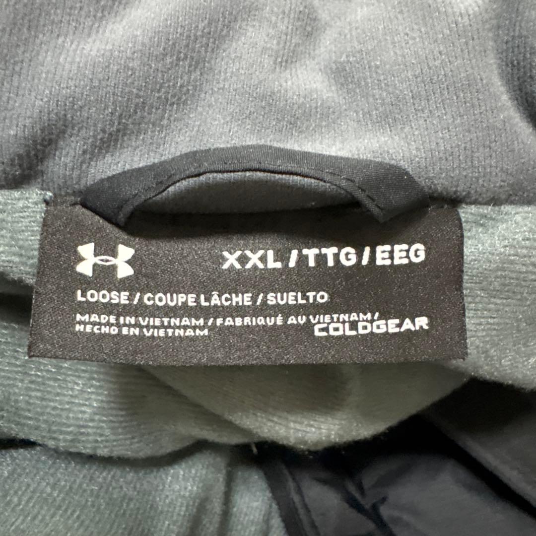 美品アンダーアーマー　ベンチ　ロング　コート　サッカー　野球　バスケ　陸上　防寒