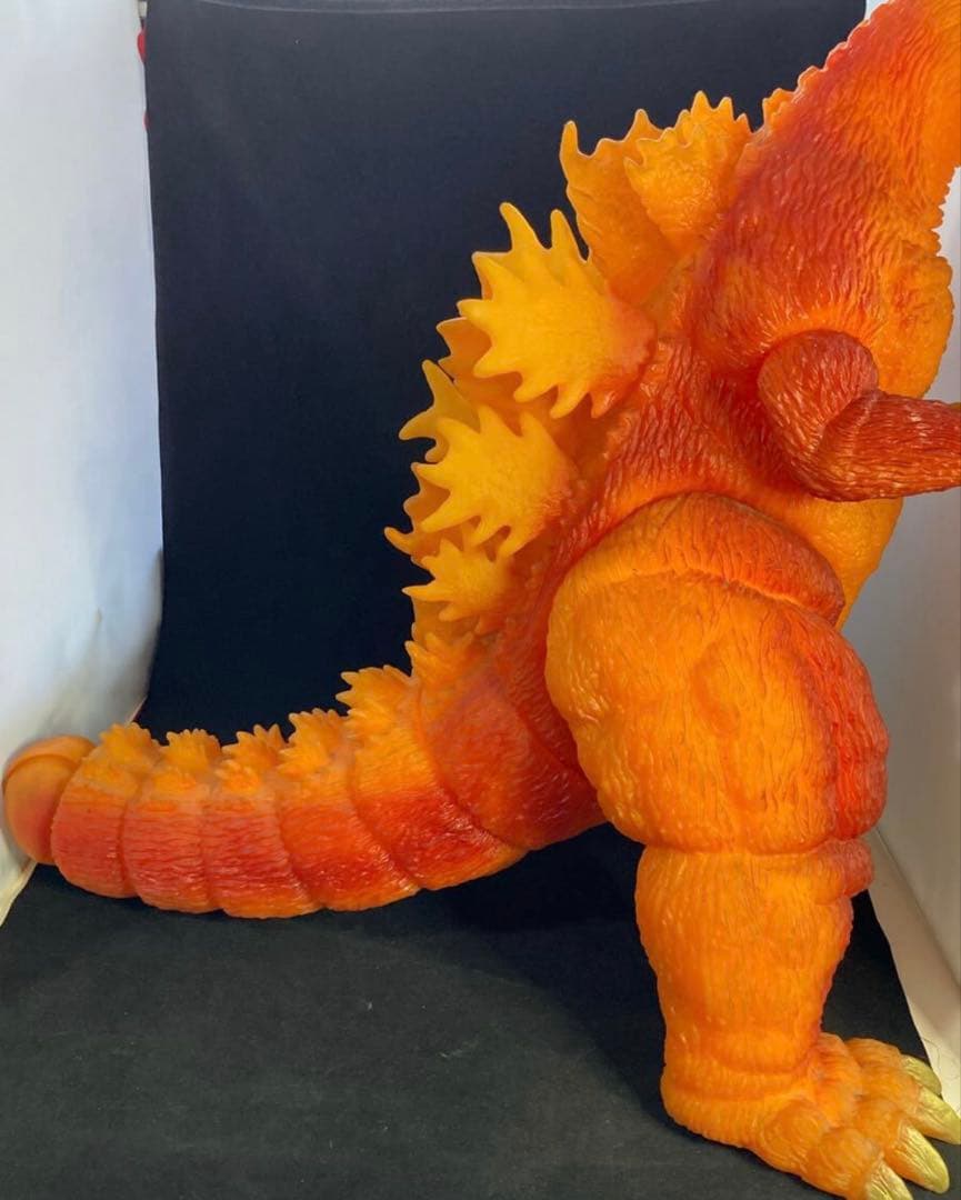 愛蔵版 バーニングゴジラ 怪獣 特大ソフビ