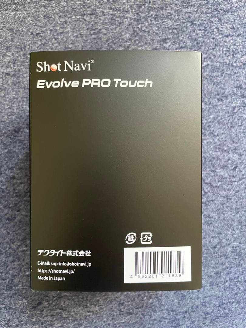 【未使用】Shot Navi Evolve PRO Touch ホワイト