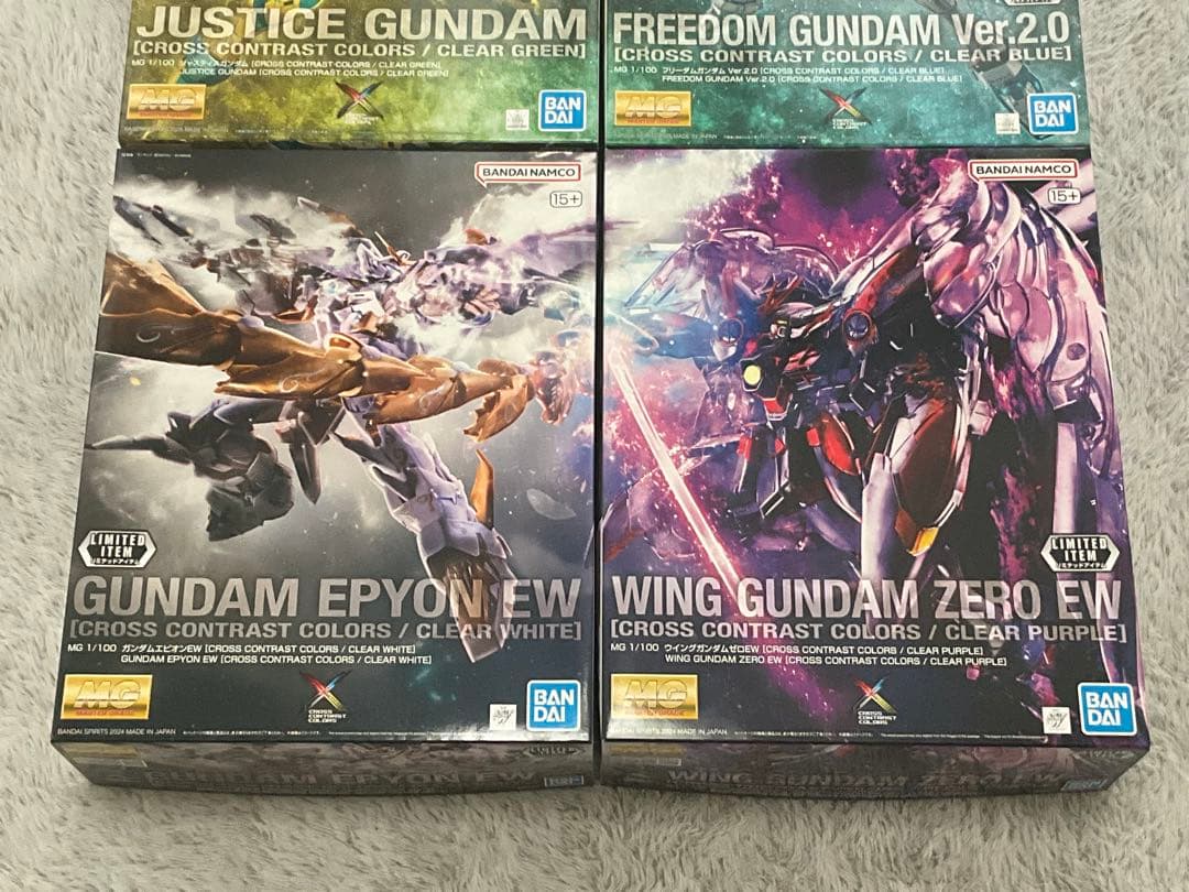 クロスコントラスト ジャスティス フリーダム エピオン ウイング ゼロ ガンダム