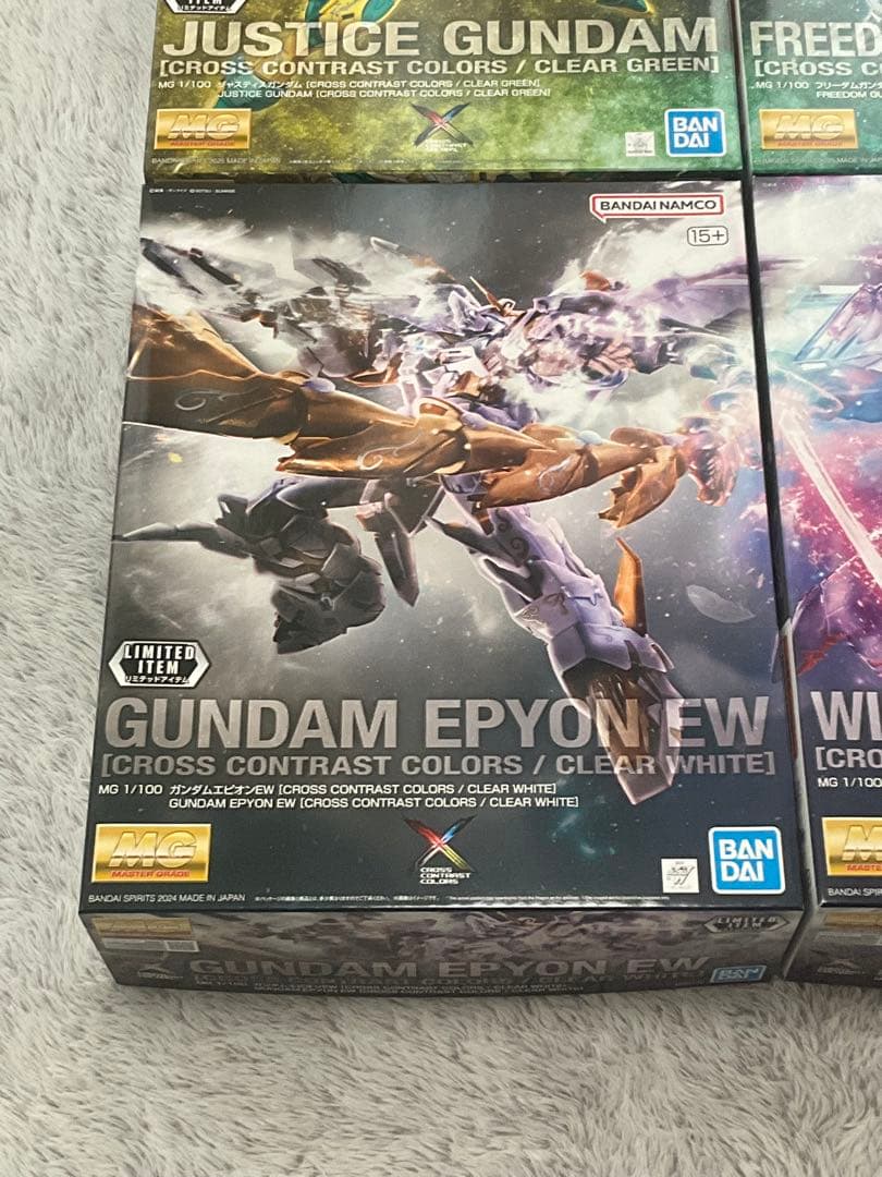 クロスコントラスト ジャスティス フリーダム エピオン ウイング ゼロ ガンダム