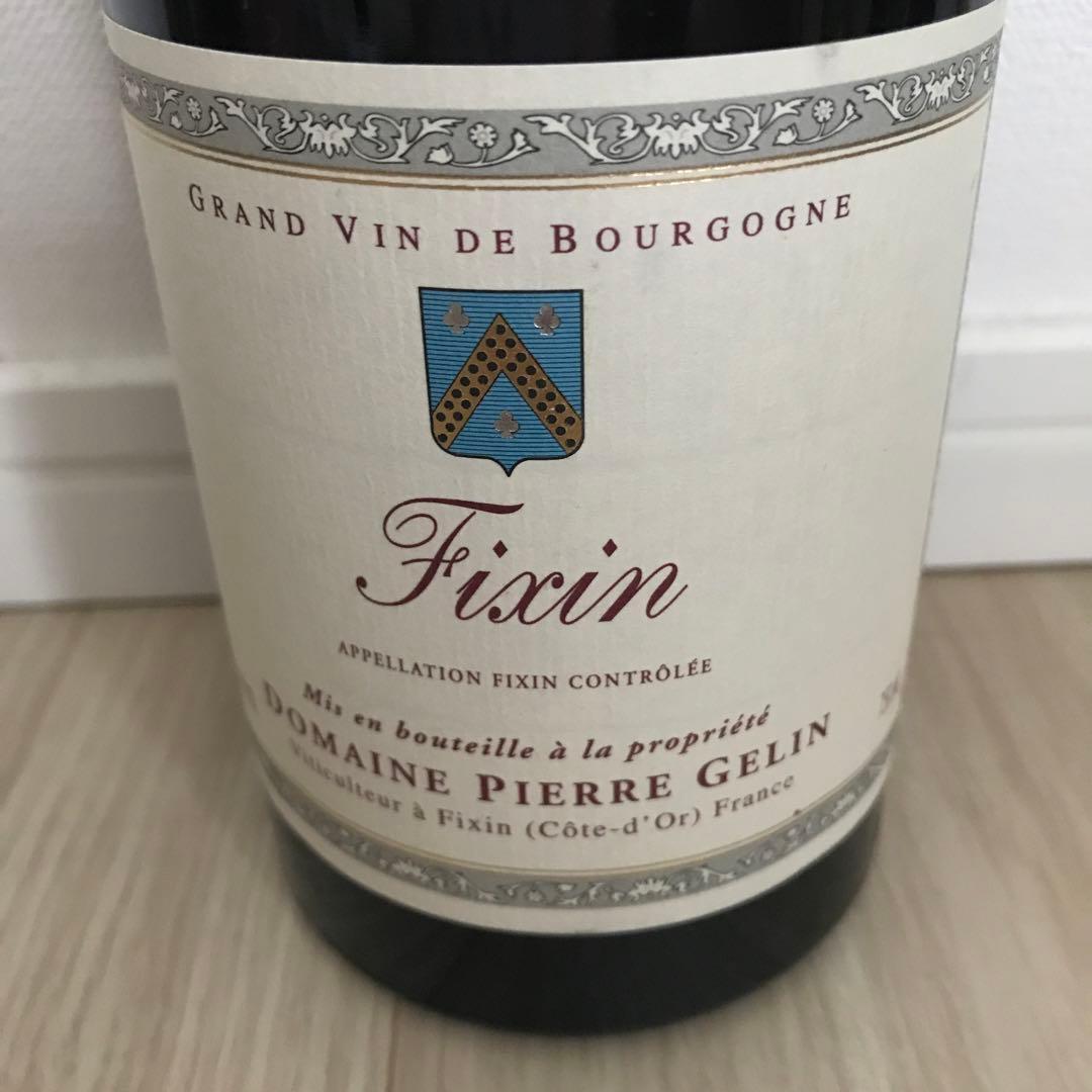 ワイン Domaine Pierre Gelin Fixin 2001