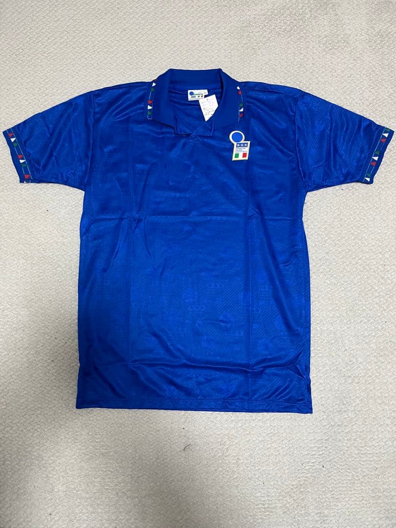 ディアドラ　イタリア代表　94年　W杯　選手用　ユニフォーム　バッジョ　XL