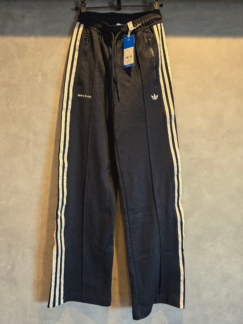 新品 adidas アディダス トラックパンツ SPORTY & RICH S