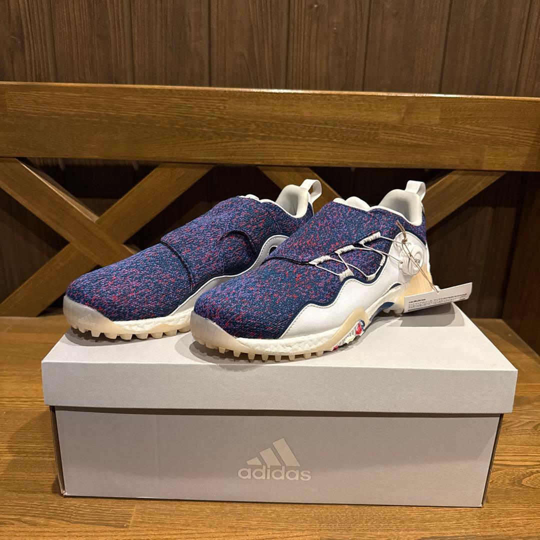 adidas ゴルフシューズ ネイビー/ホワイト