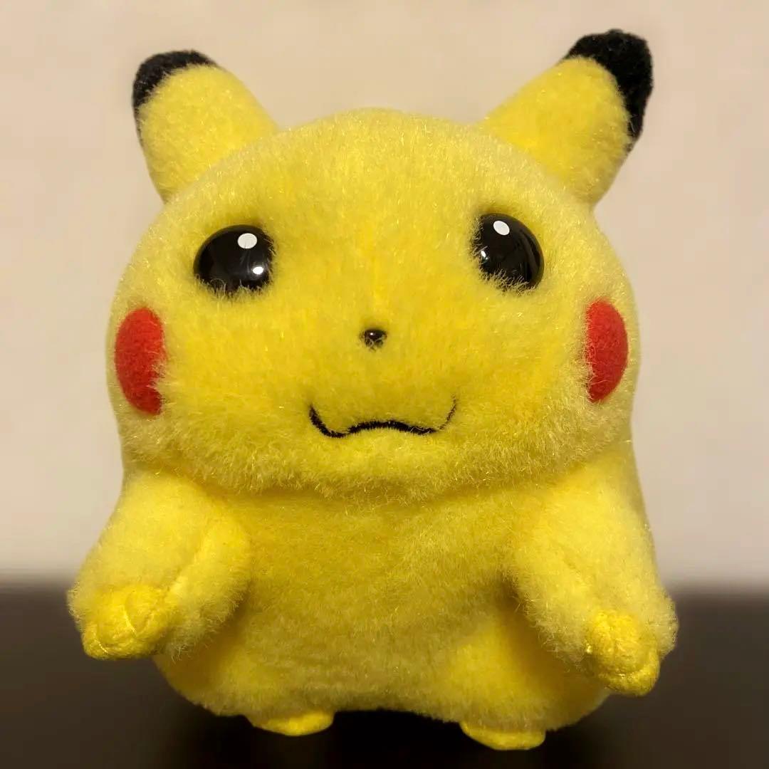 お腹を押すとなく 初期ピカチュウ ぬいぐるみ TOMY
