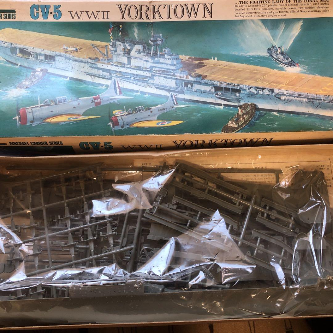 YORKTOWN CV5 プラモデル 1969 by Revell