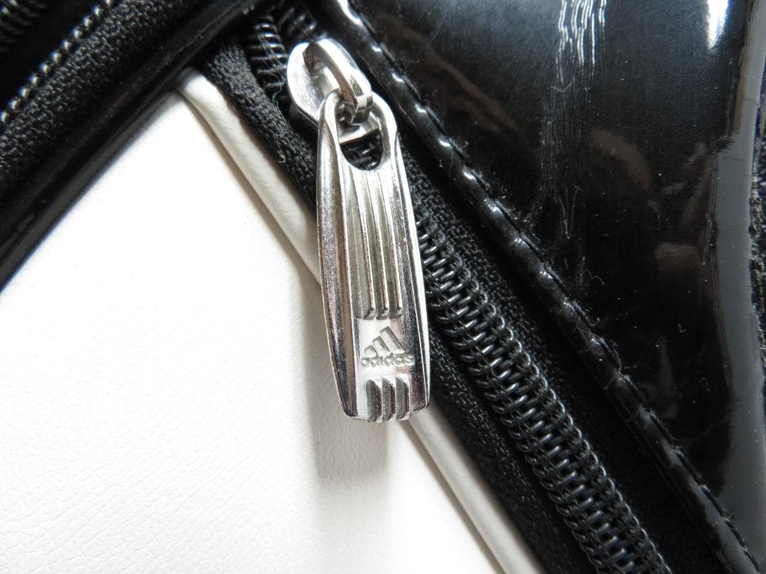 未使用保管品 アディダス adidas キャディバッグ ブラック×ホワイト