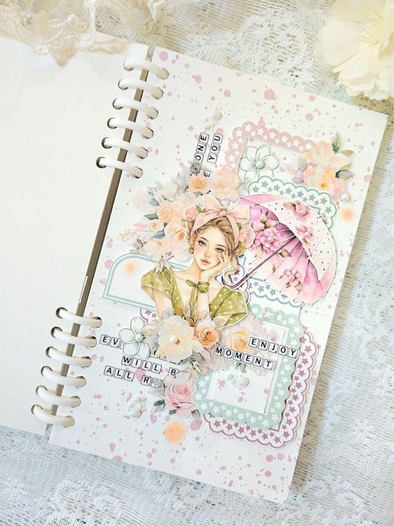 コラージュ素材　紙もの　素材紙　【2297】