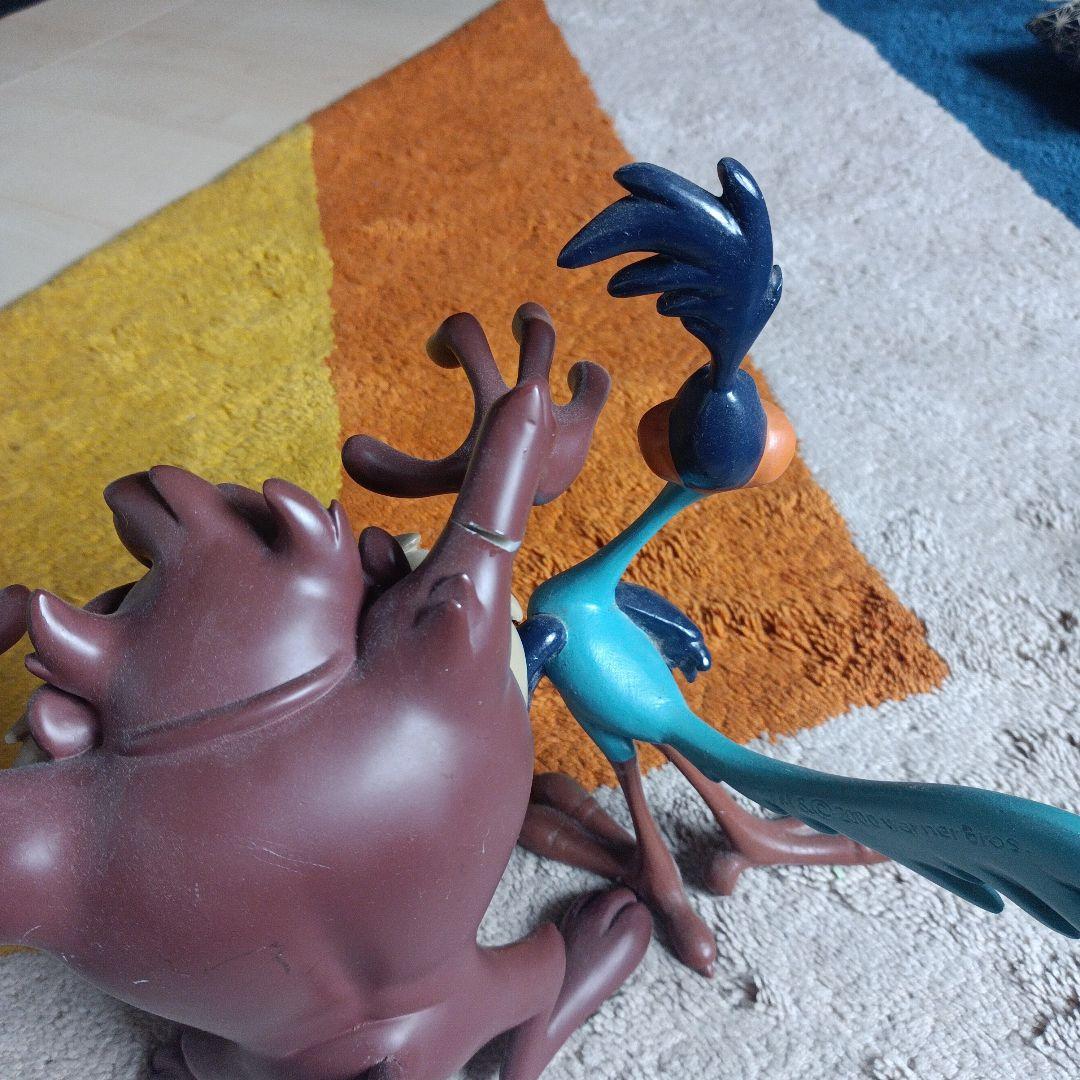 陶器　ロードランナー　タスマニアンデビル　フィギュアセット　ワーナーブラザース