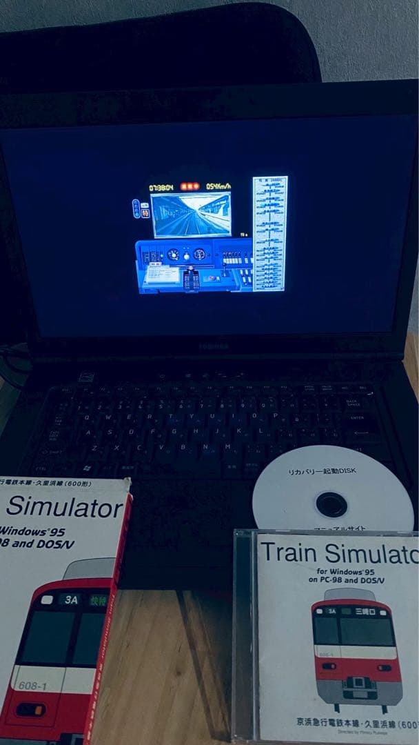 即配送WinXP搭載PCが付いて遊べる！Train Simulator等26作品