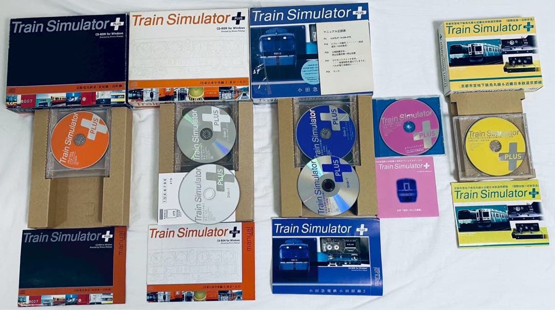 即配送WinXP搭載PCが付いて遊べる！Train Simulator等26作品