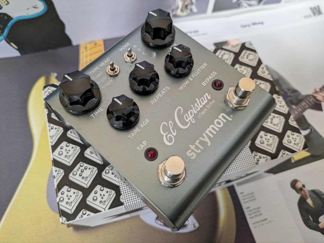 【美品】国内正規品 strymon El Capistan V1 テープエコー