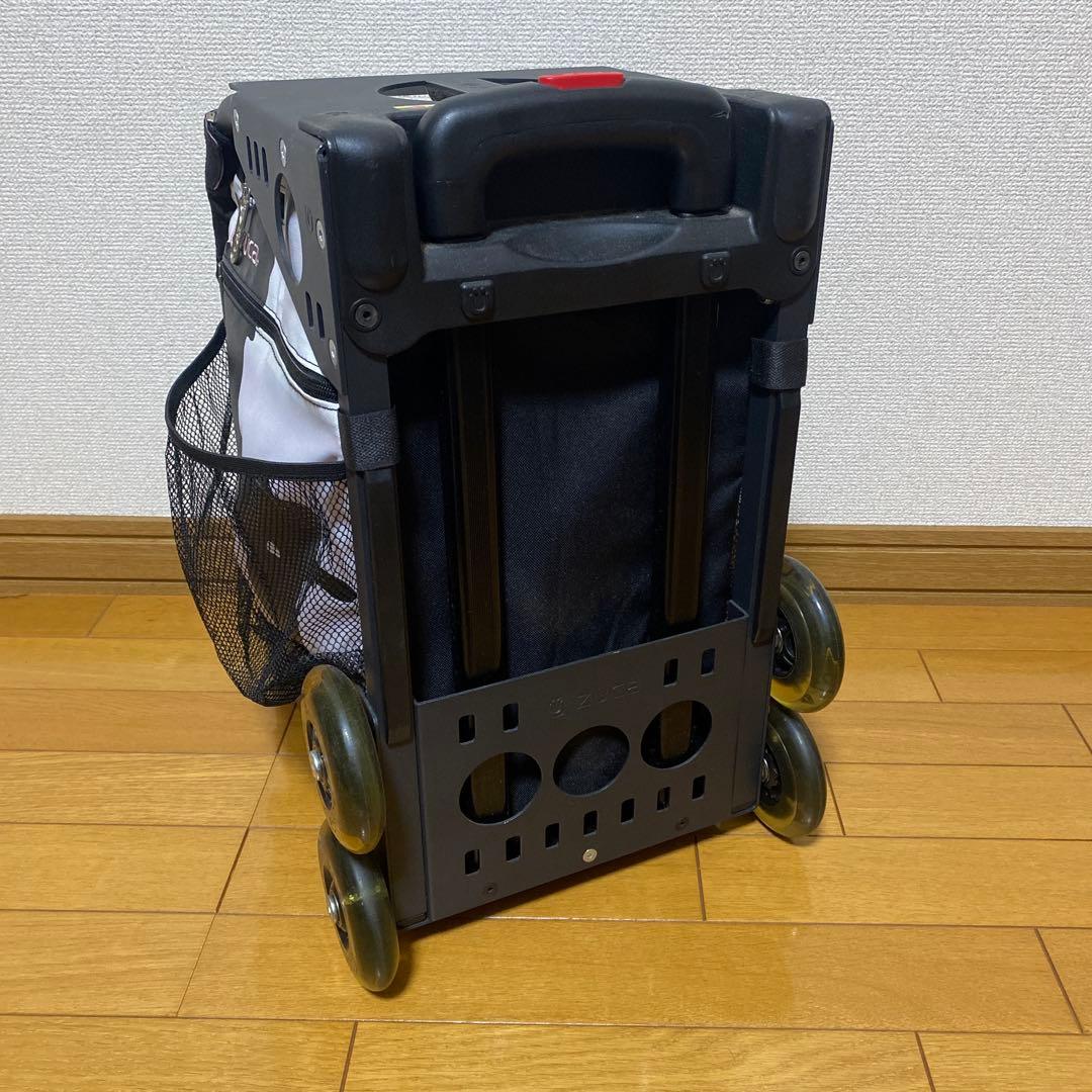 金欠緊急値下げ　ZÜCA キャリーカート 黒・白 牛柄　ビジネスバックセット