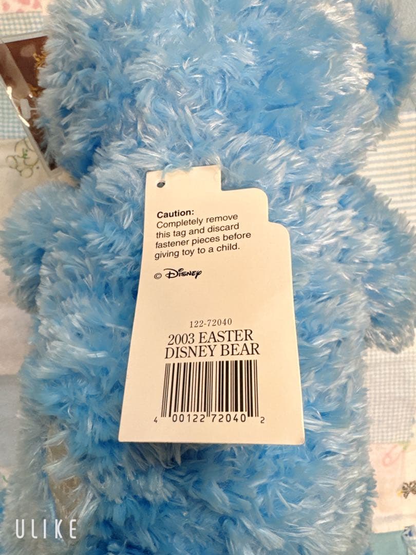 wdwイースターダッフィー　ディズニーベア