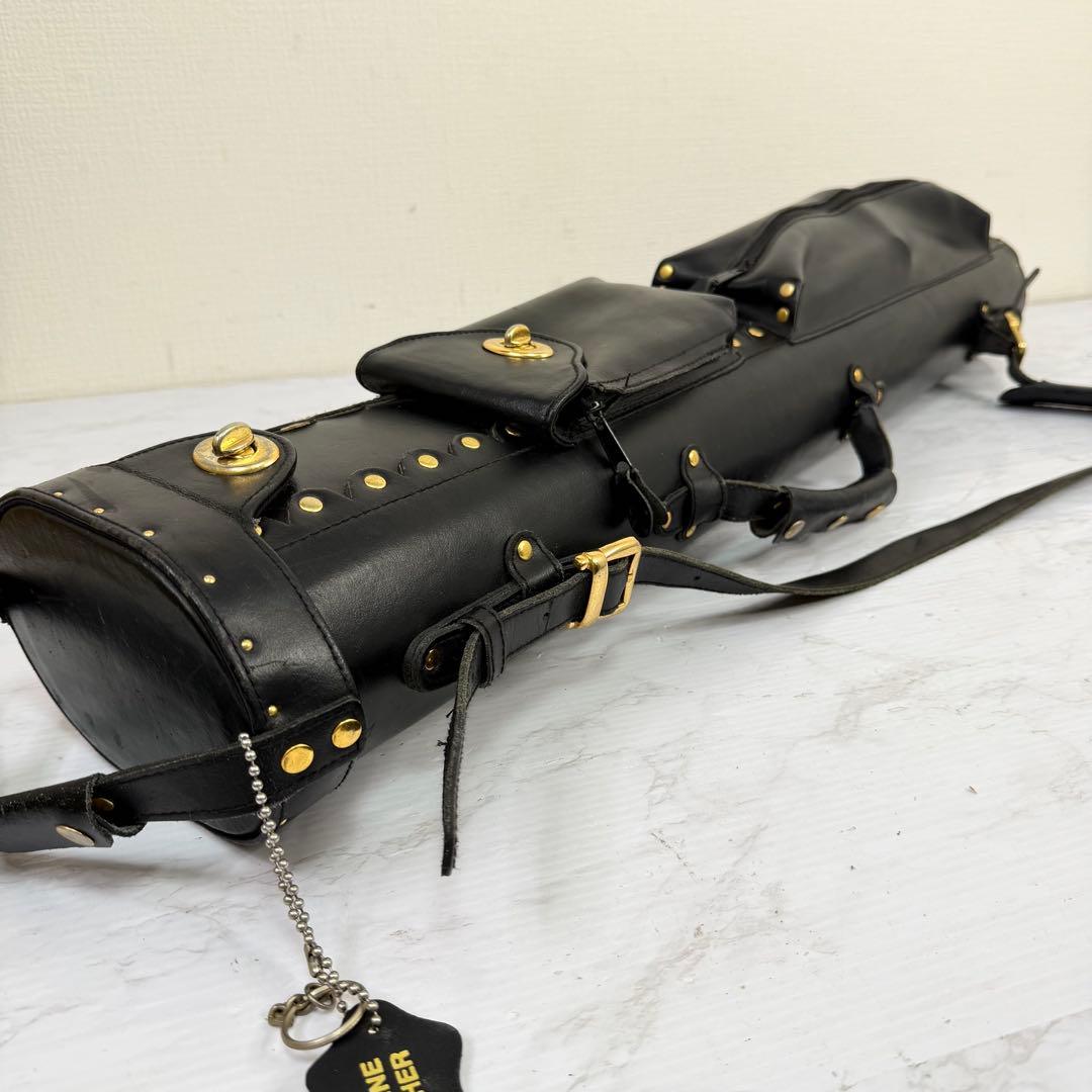 ビリヤード　キューケース　本革　レザー　3B7S　3バット 7シャフト