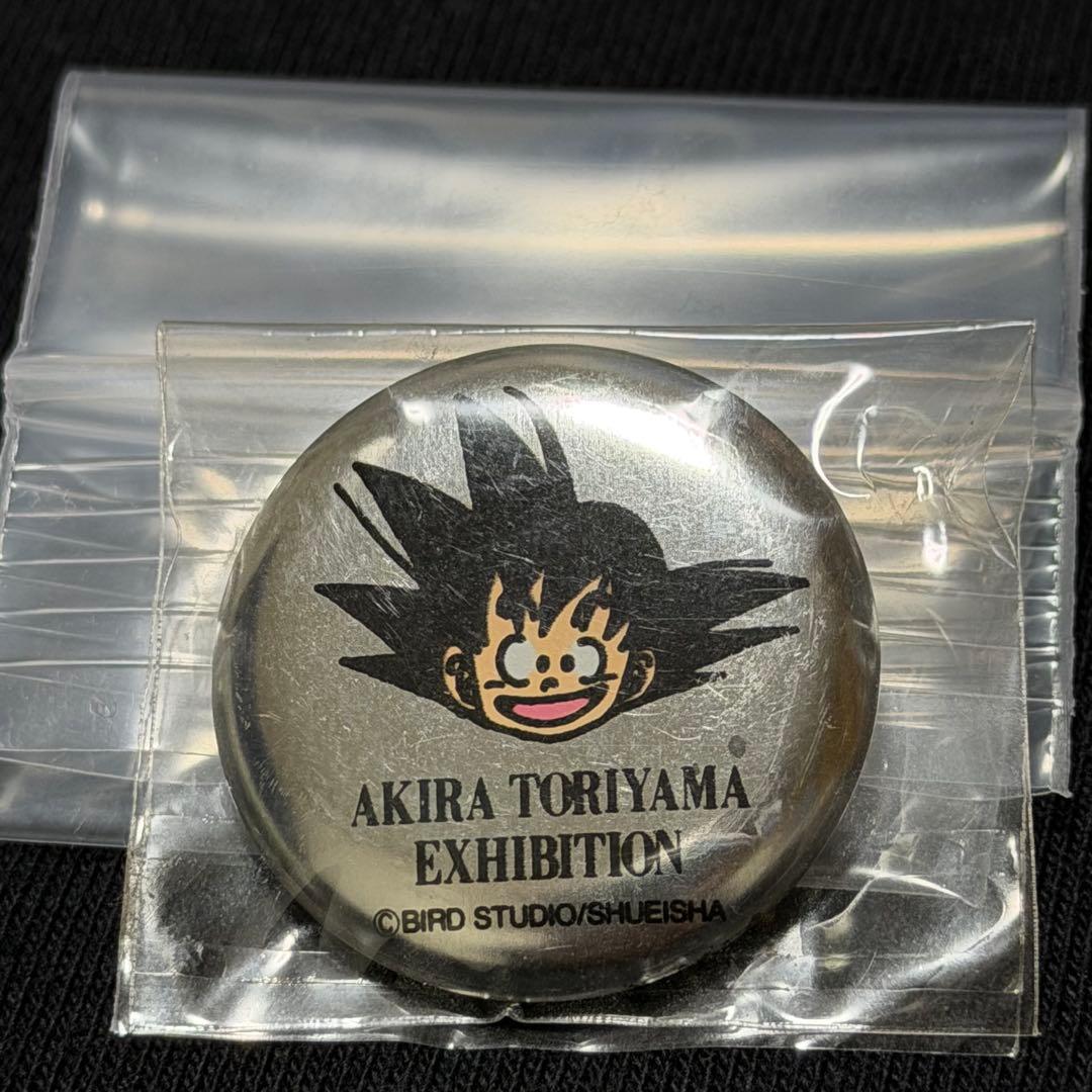 ドラゴンボール 鳥山明の世界 会場限定 缶バッジ 孫悟空