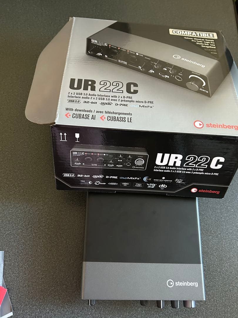 オーディオインターフェース steinberg UR 22C