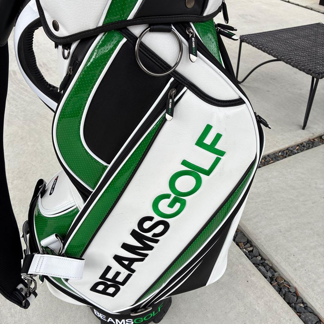 【極美品】BEAMS GOLF ツアー プロ キャディバッグ　ビームスゴルフ
