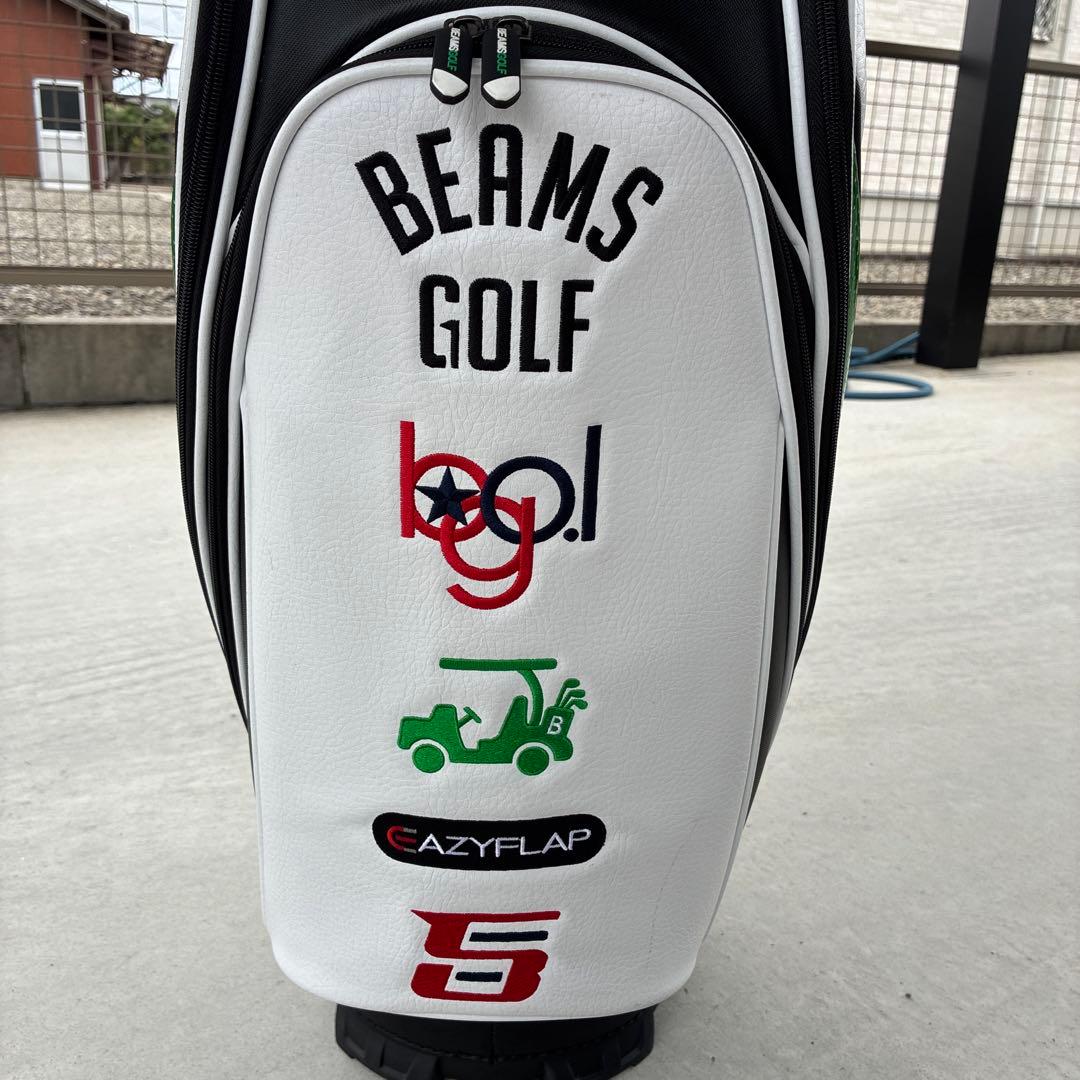 【極美品】BEAMS GOLF ツアー プロ キャディバッグ　ビームスゴルフ