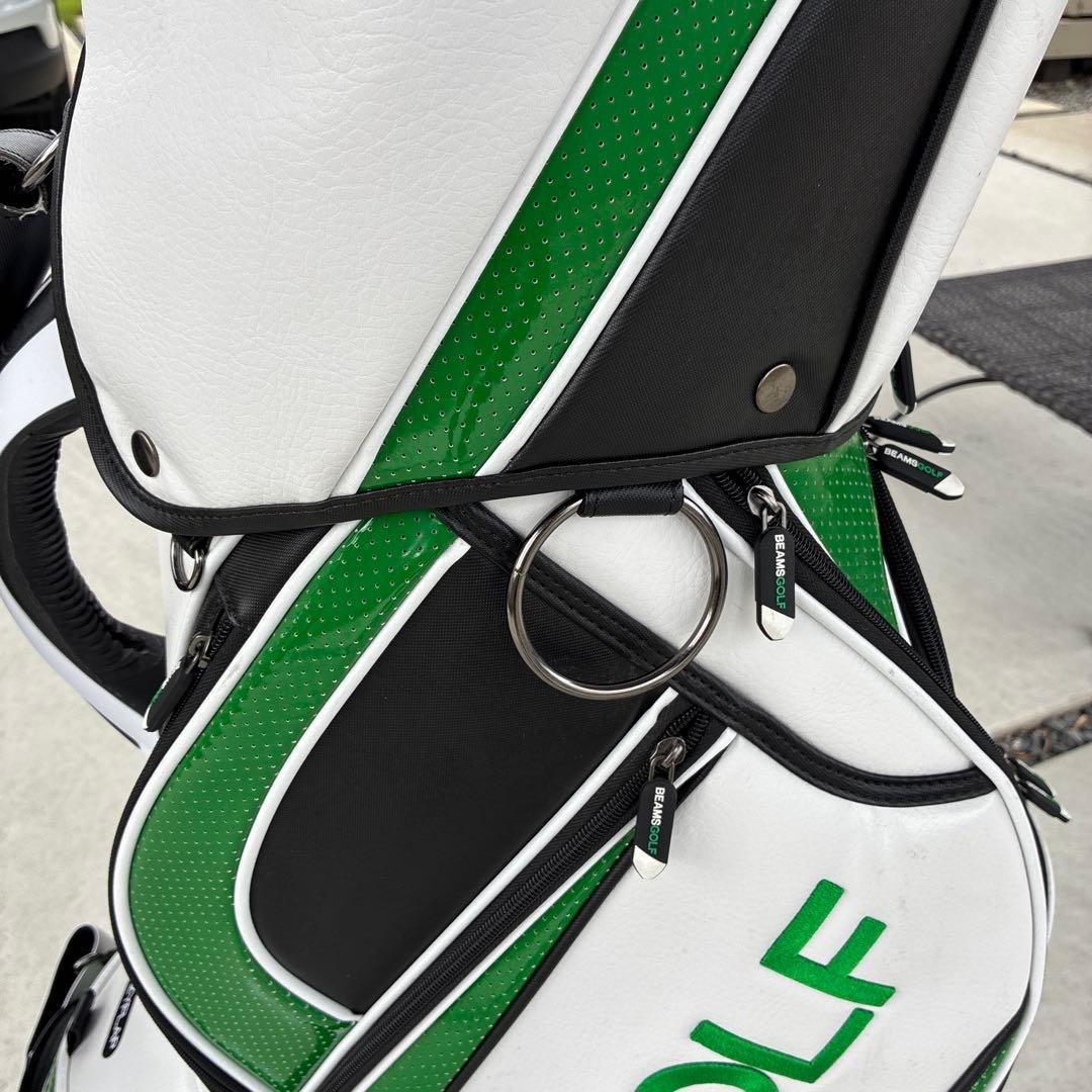 【極美品】BEAMS GOLF ツアー プロ キャディバッグ　ビームスゴルフ