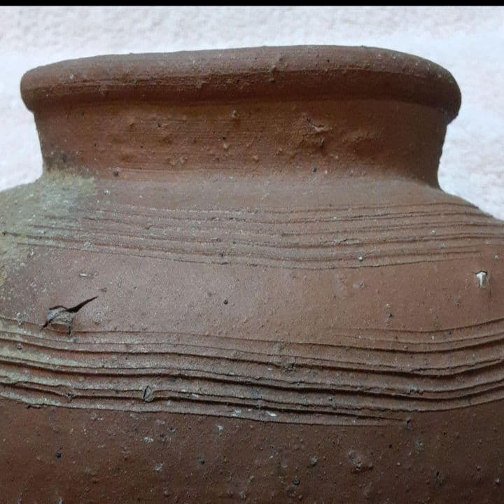 骨董　備前焼　茶壷