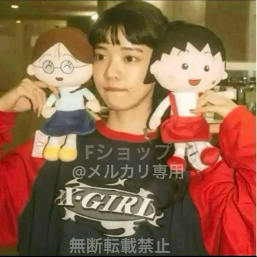 《大人気完売品》あいみょん着用色X-girl ロンTネイビー長袖リンガーTシャツ