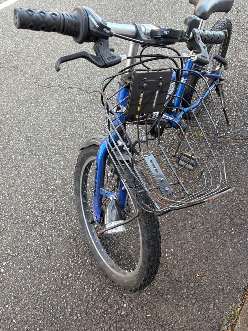 DRIDE S3 206HD-Lキッズバイク 6速ギア 青