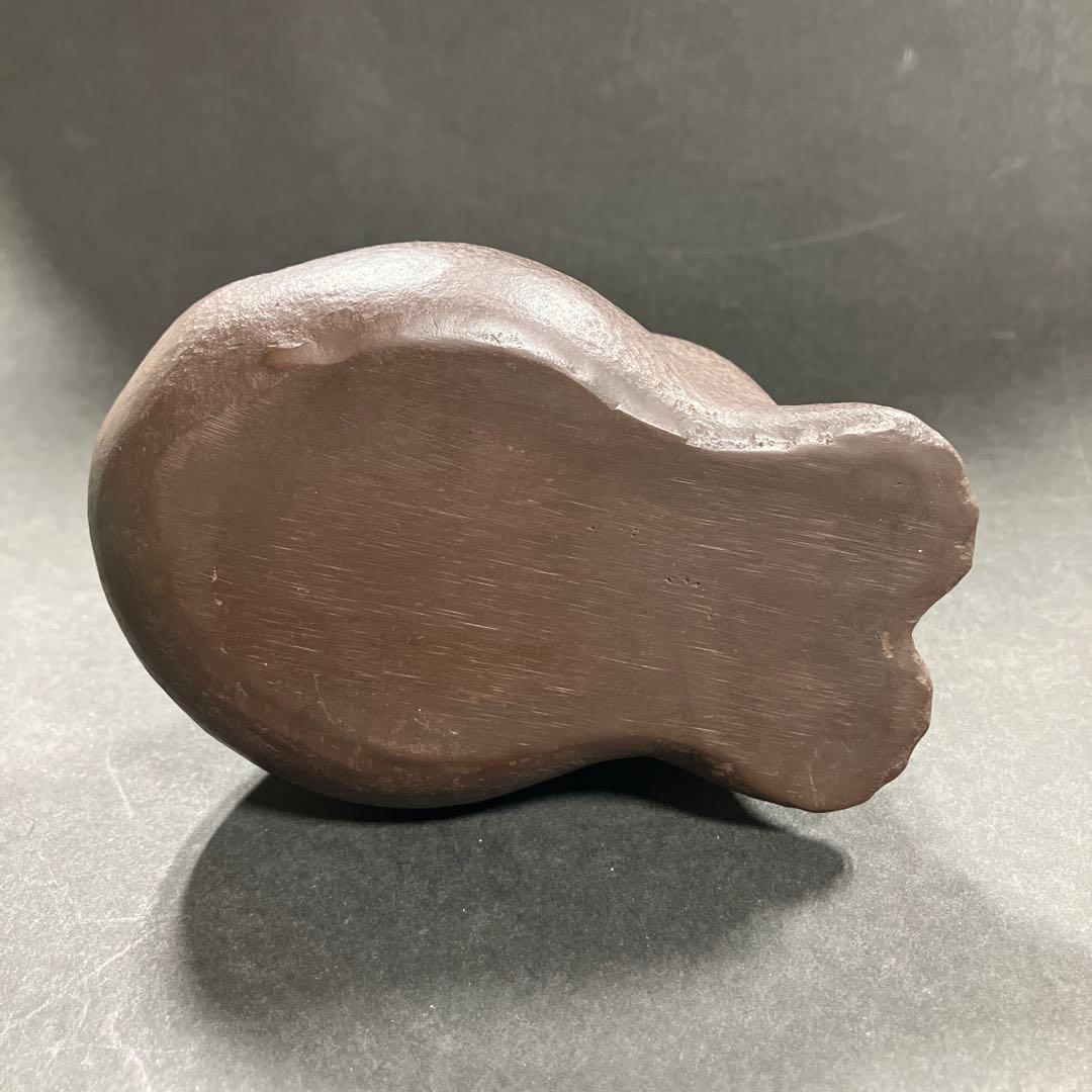 ブロンズ製犬・恩愛、木箱入り