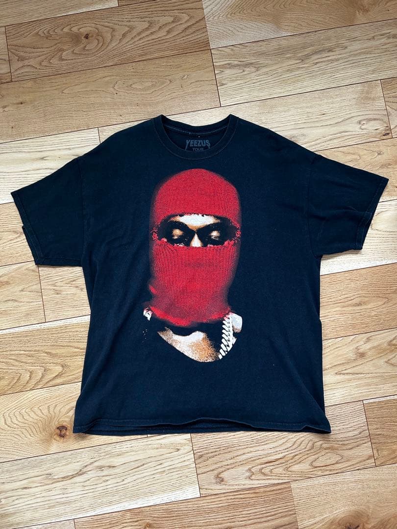レア／Kanye West YEEZUS tour T-shirt XLサイズ