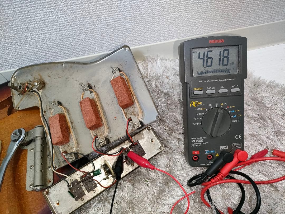 60年代 GUYATONE LG-130T ボディのみ ジャンク品