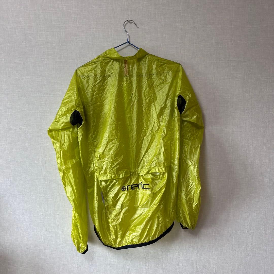 reric 蛍光イエロー ウィンドブレーカー M