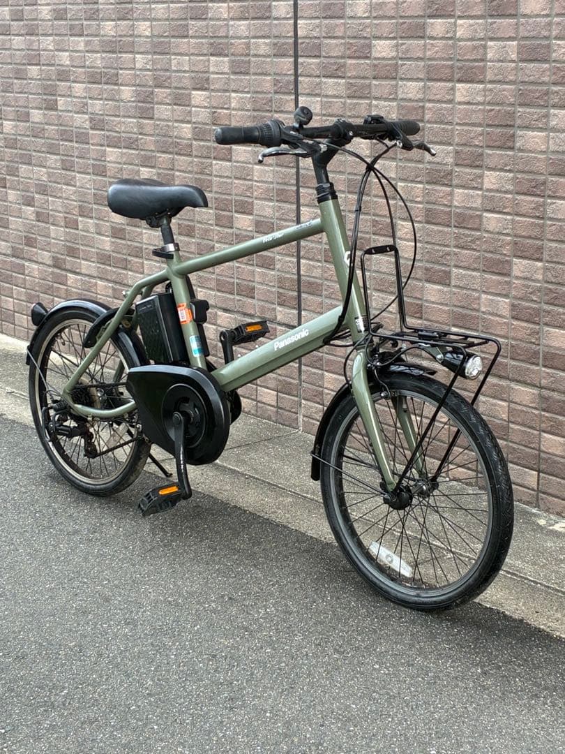 ミニベロ　2倍走ります。大容量バッテリー　ベロスターミニ