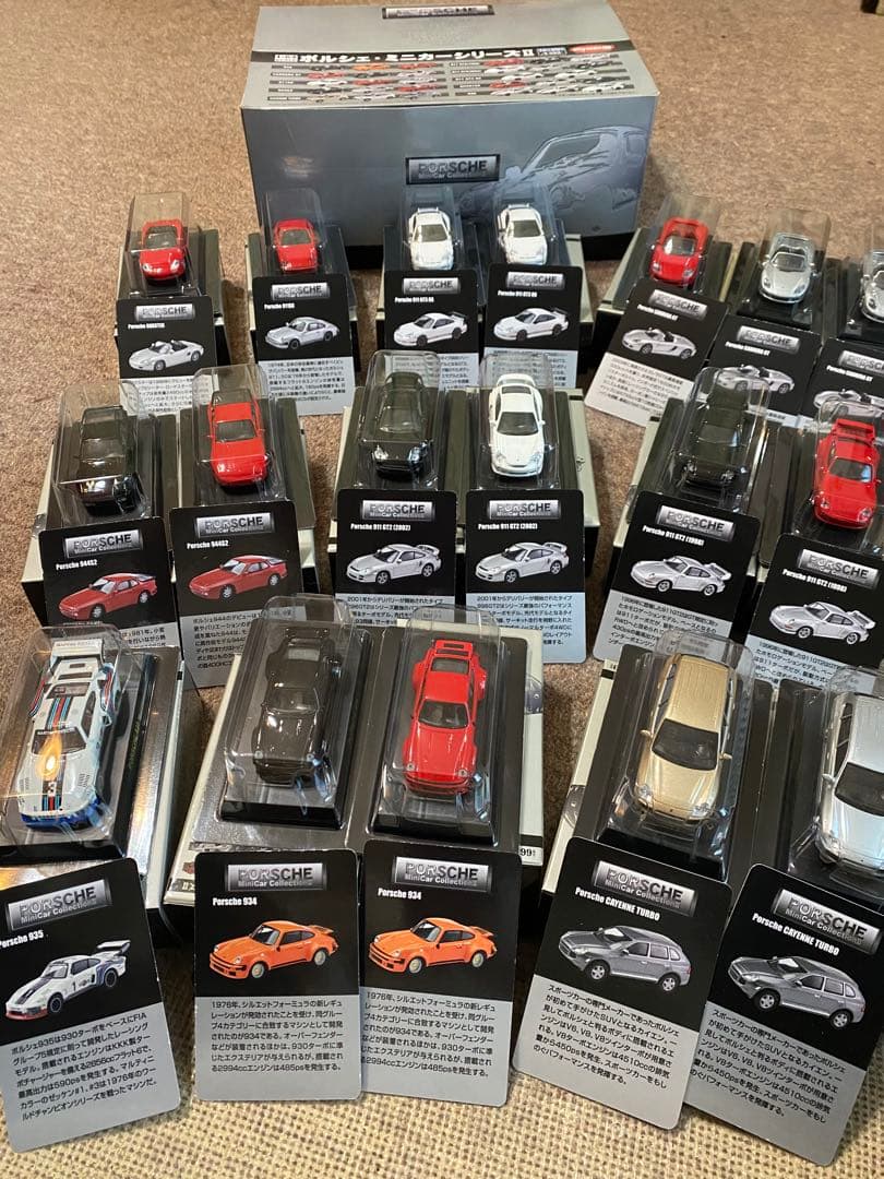 新品未使用京商【ポルシェ】ミニカーシリーズ2コレクションマニア外車海外車1/64